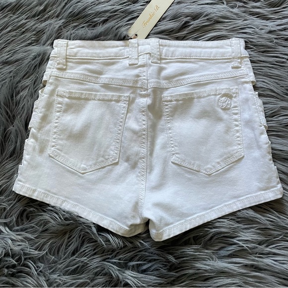 FRANKIE B. lita hi rise cut out short - Picture 2 of 6